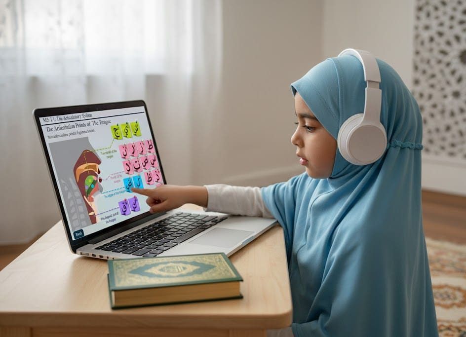 Female Quran teacher online sisters program